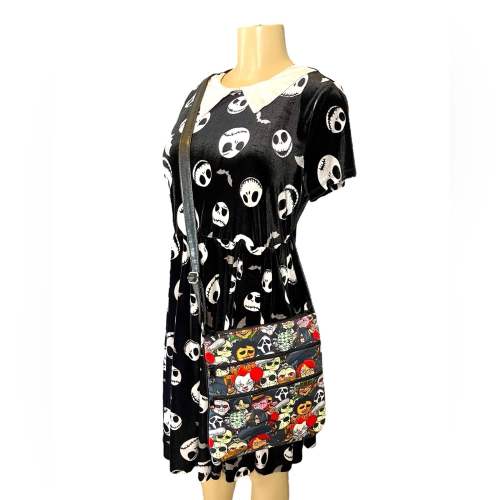 HALLOWEEN HORROR ICONS CROSSBODY SHOULDER BAG PURSE - Picture 9 of 16